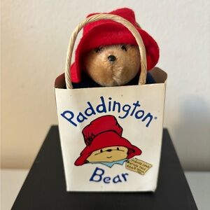 Vintage Plush Toy with Blue Hat